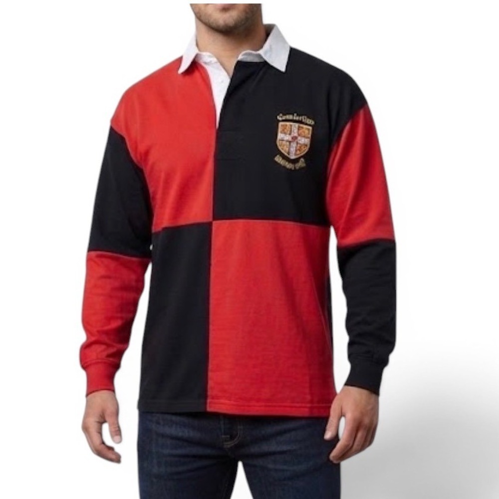Cambridge University Heavyweight Cotton Rugby Shirt VTG 2004